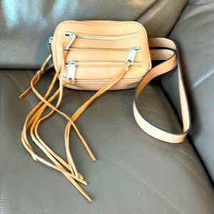 Tan Rebecca Minkoff belt bag